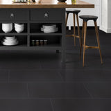 MSI Carbon 12 in. x 24 in. Matte Porcelain Stone Look Floor and Wall Tile (14 sq. ft./Case)