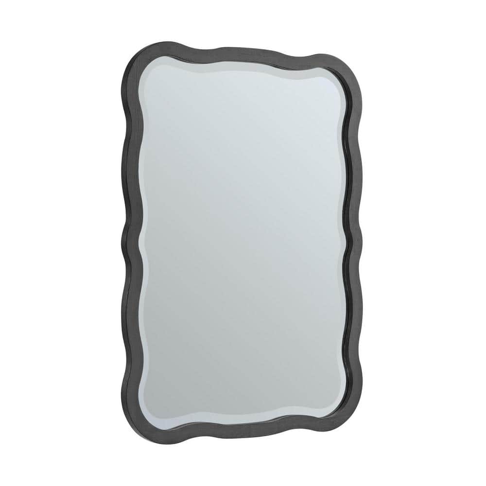 James Martin Vanities Rowyn 28" x 38" Carbon Oak Vanity Mirror