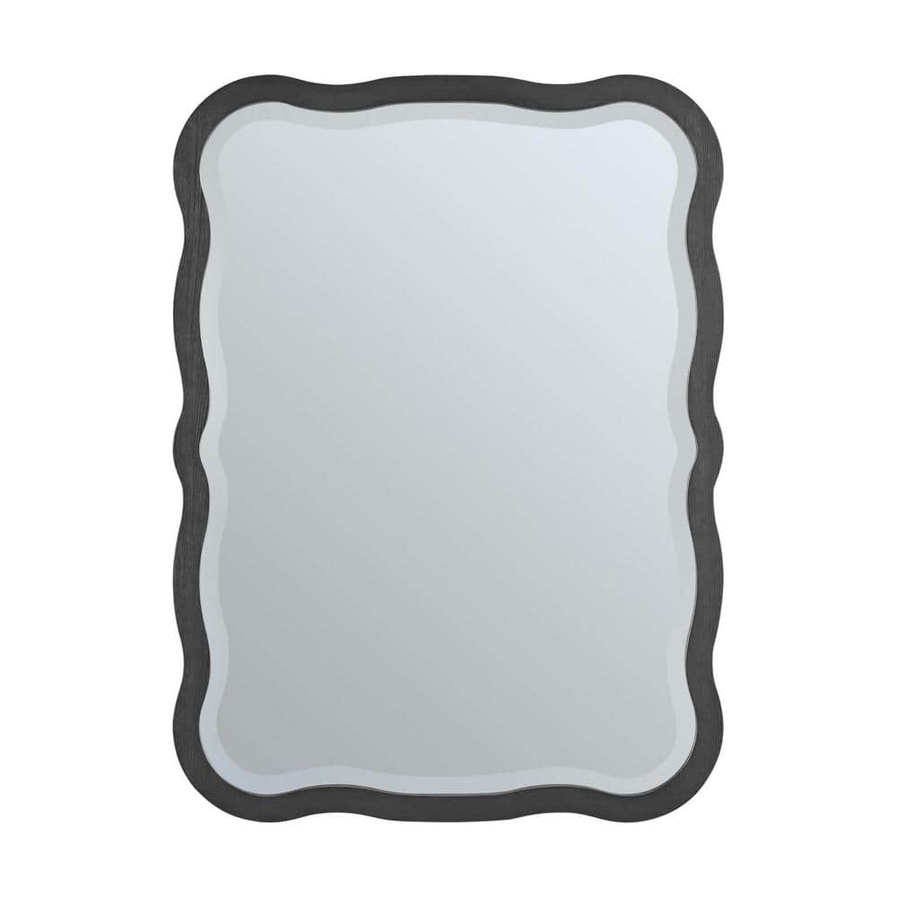James Martin Vanities Rowyn 28" x 38" Carbon Oak Vanity Mirror