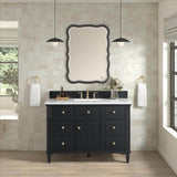 James Martin Vanities Rowyn 28" x 38" Carbon Oak Vanity Mirror