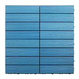NewTechWood UltraShield Naturale 1 ft. x 1 ft. Quick Deck Outdoor Composite Deck Tile in Caribbean Blue (10 sq. ft. per box)