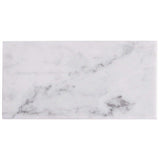Ivy Hill Tile White Carrara 3 in. x 6 in. x 9mm Polished Marble Subway Tile (40 Pieces, 5 sq. ft. per Box)