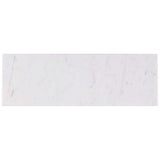 Ivy Hill Tile White Carrara 4 in. x 12 in. x 9mm Polished Marble Subway Tile (30 Pieces, 10 sq. ft. per Box)