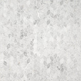 MSI Carrara White Blanco 12 in. x 13 in. Honed Marble Floor and Wall Tile (10.8 sq. ft./Case)