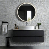 MSI Carrara White Hexagon 12 in. x 12 in. x 10 mm Polished Marble Mesh-Mounted Mosaic Floor and Wall Tile (10 sq. ft. / Case)