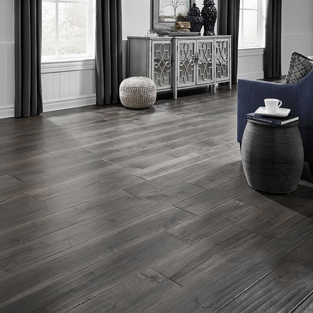 HOMELEGEND Maple 9/16 in. T x 7.5 in. W Hand Scraped Engineered Hardwood Flooring (31.1 sqft/case)