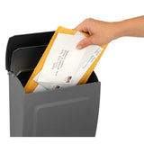 Aspen Locking Wall Mount Mailbox Graphite - Super Arbor