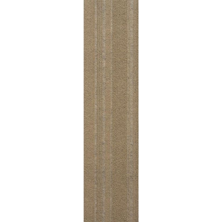 Foss Peel and Stick Sky Grey Barcode Planks 9 in. x 36 in. Commercial/Residential Carpet (16-tile / case)