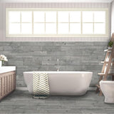 Florida Tile Home Collection Timber Grey 6 in. x 24 in. Porcelain Floor and Wall Tile (448 sq. ft./ pallet)