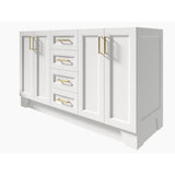 Taylor 60 in. W Vanity Cabinet Only in White - Super Arbor