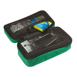 Arsenal 2-Compartment Midsize Small Parts Organizer in Green - Super Arbor