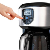 12-Cup Programmable Coffeemaker in Stainless Steel