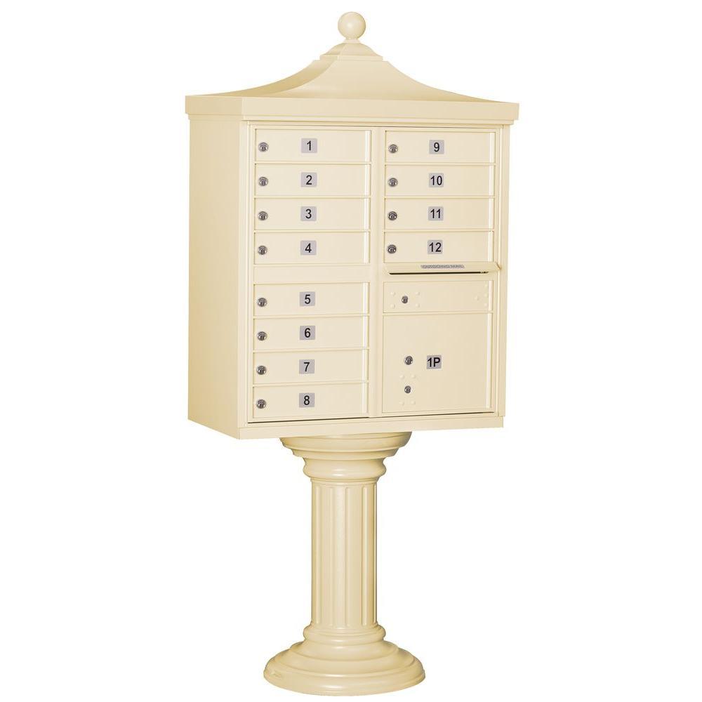 Regency Decorative 12-Compartment Post-Mount Cluster Box Unit - Super Arbor
