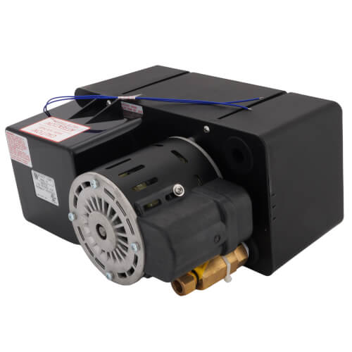 Beckett Pumps CB501UL condensate pump - side view (Voltage: 115V; Horse Power: 1/20, 1/5)