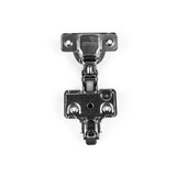 110-Degree 35 mm Full Overlay Soft Close Frameless Cabinet Hinges with Installation Screws (30-Pairs)