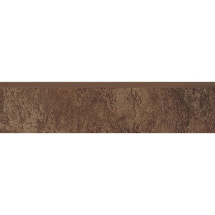 Style Selections Canyon Espresso 3-in x 13-in Glazed Porcelain Tile