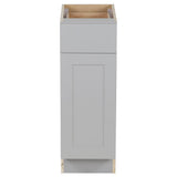 Cambridge Shaker Assembled 18 in. x 34.5 in. x 24.5 in. Base Cabinet w/ 1 Soft Close Drawer & 1 Soft Close Door in White - Super Arbor