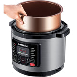 10 Qt. Stainless Steel Electric Pressure Cooker with Built-In Timer