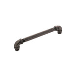6-15/16 in. (160 mm) Pipeline Vintage Bronze Cabinet Center-to-Center Pull - Super Arbor
