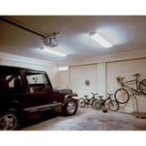 Wrap Multi-Volt 2-Light White Ballast Ceiling Flushmount - Super Arbor
