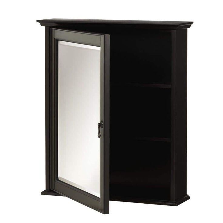 Home Decorators Collection Newport 24 in. W x 28 in. H Rectangular Medicine Cabinet with Mirror