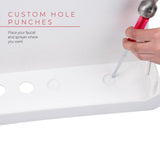 Complete 22.875 in. x 23.5 in. Grey 19 Gal. Utility Sink Set with Metal Hybrid Chrome High Arc Pull-Down Faucet - Super Arbor