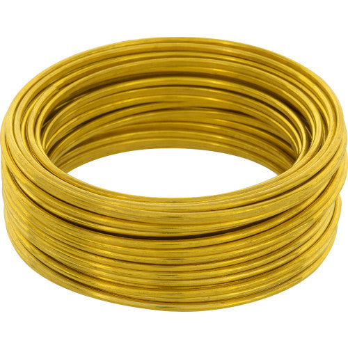 Hillman Soft Brass Wire, 16 Gauge x 25 ft (25 lb Max)