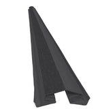 10 ft. Aluminum Ridge Vent in Black - Super Arbor