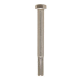 Hillman 1/2-13 in. Diameter x 5 in. Length Steel Hex Head Cap Screw, 10-Pack