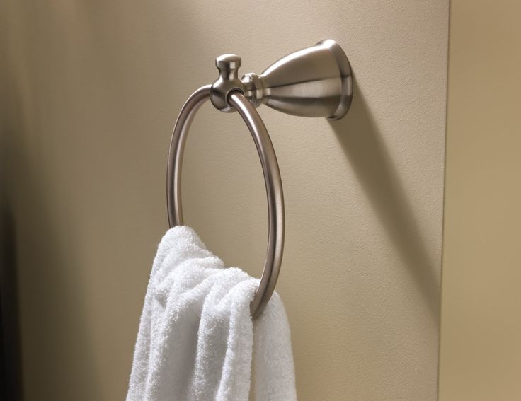 Moen 3-Piece Caldwell Brushed Nickel Decorative Bathroom Hardware Set