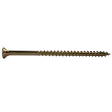 Grip-Rite #10 x 3-1/2 in. Phillips Bugle-Head Construction Screw, Yellow Zinc, 10 lb Box (475-Pack)