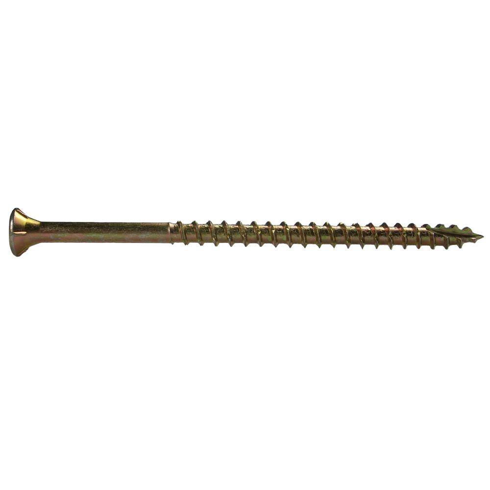 #10 x 3-1/2 in. Phillips Bugle-Head Construction Screw (10 lbs./Box) - Super Arbor