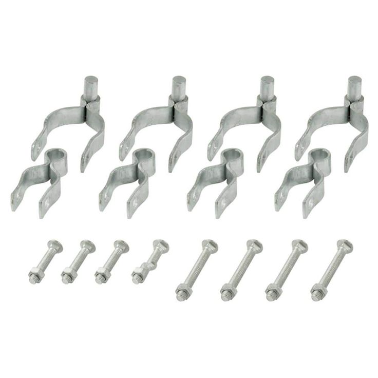 Everbilt 2-3/8 in. Chain Link Fence Drive Gate Hardware Set