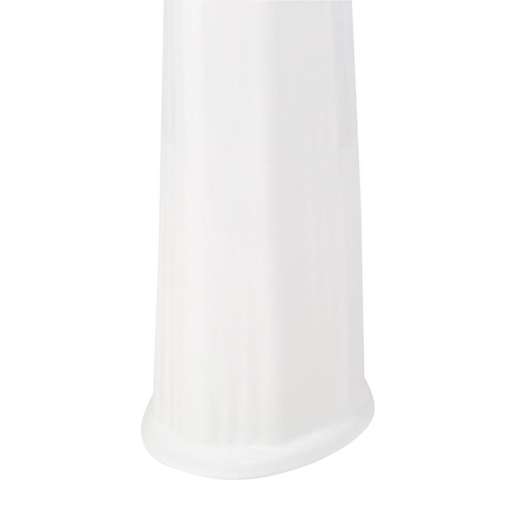 Foremost Brielle Pedestal Combo Bathroom Sink in White