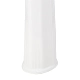 Foremost Brielle Pedestal Combo Bathroom Sink in White