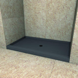 One-Step 36 in. x 60 in. Shower Base with Right Offset Drain - Super Arbor