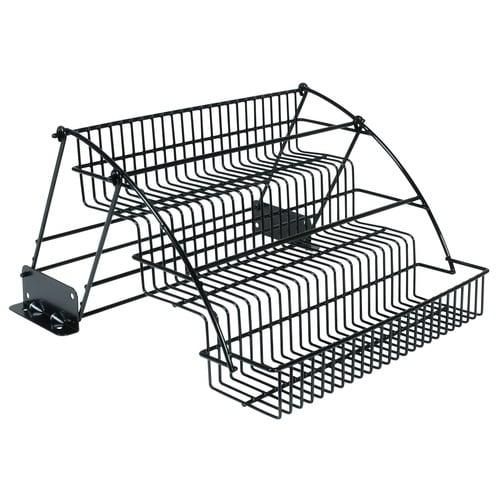 Rubbermaid 14.5-in W x 9-in H 3-Tier Mounted Metal Spice Rack