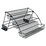 Rubbermaid 14.5-in W x 9-in H 3-Tier Mounted Metal Spice Rack