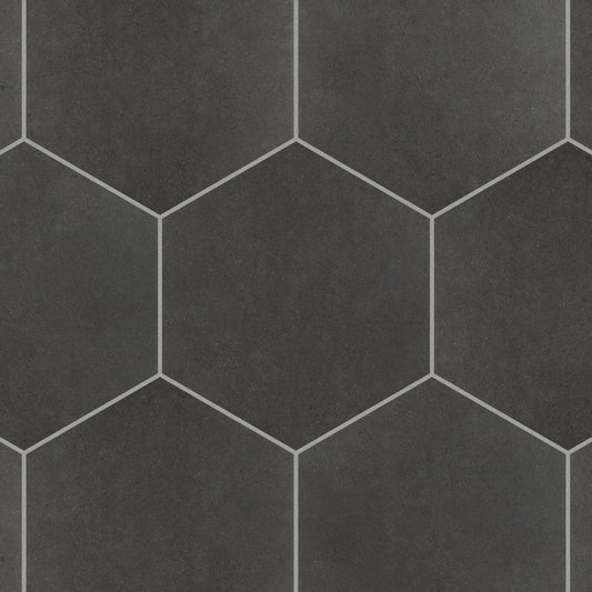 Merola Tile Vintage Hex Marengo 8-5/8 in. x 9-7/8 in. Porcelain Floor and Wall Tile (11.56 sq. ft. per case)