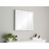 Home Decorators Collection Fog-Free Tri-View Medicine Cabinet