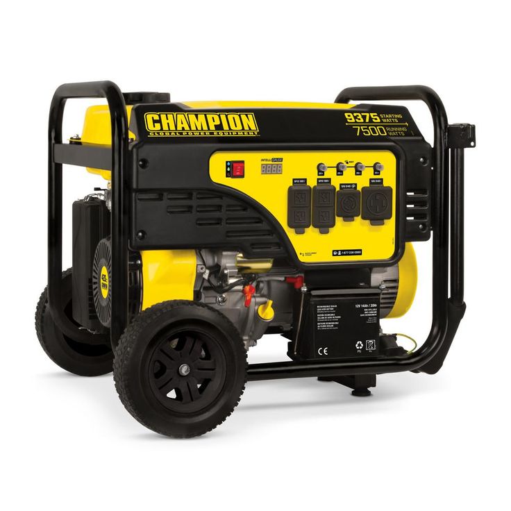 CHAMPION POWER EQUIPMENT 9375/7500-Watt Electric Start Gas Portable Generator