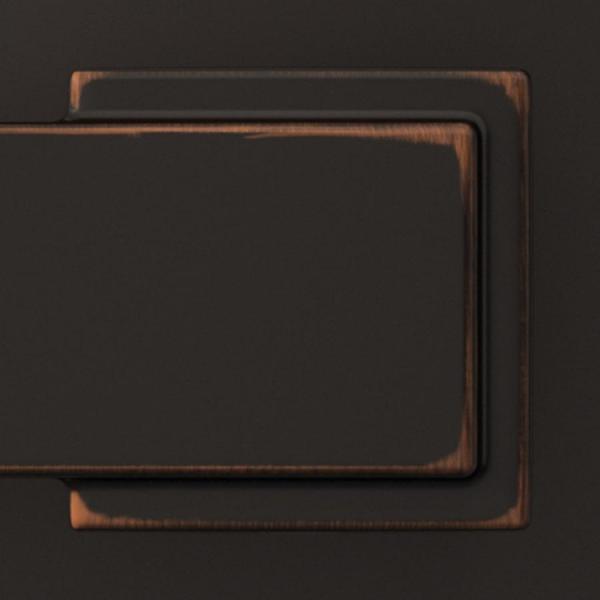 Camelot Aged Bronze Single Cylinder Deadbolt - Super Arbor