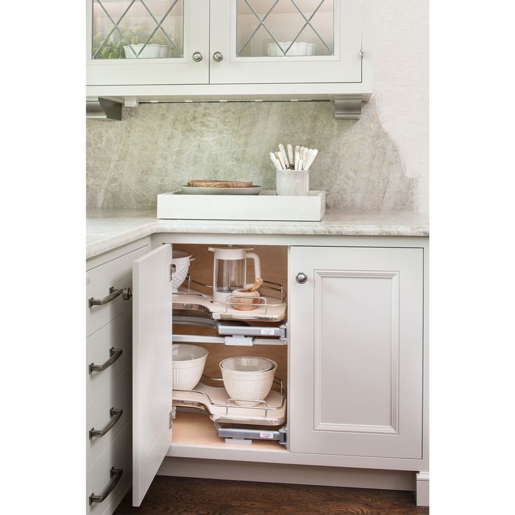 Rev-A-Shelf 37.62-in W x 24.5-in H 2-Tier Pull Out Metal Baskets & Organizers