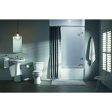 Archer 60 in. Right-Hand Drain Rectangular Alcove Bathtub in White - Super Arbor