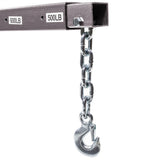 Stark 1100 lbs. Capacity Hitch Mounted Crane Hydraulic Lift Hoist for Pickup Trucks - Super Arbor