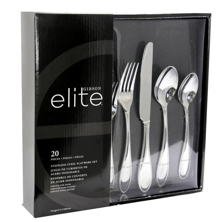 Oriana 20-Piece Stainless Steel Flatware Set (Service for 4)