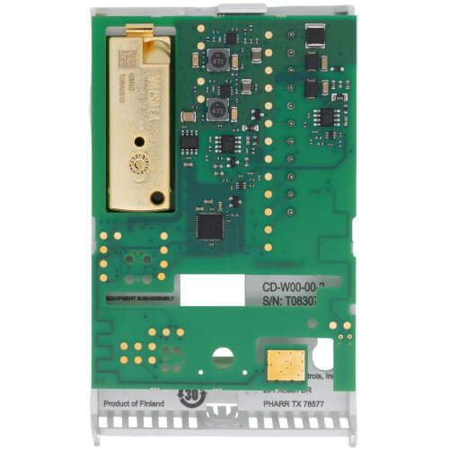 Johnson Controls CD-W00-00-2U hvac replacement part - side view (Type: Sensor; Features: Wall Mounted)