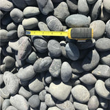 0.90 cu. ft., 75 lb., 1 in. to 2 in. Black Mexican Beach Pebble (40-Bag Contractor Pallet)