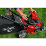 Snapper XD 19 in. 82-Volt Lithium-Ion Cordless Battery Step Sense Walk Behind Self Propelled Mower with 2.0 Battery and Charger