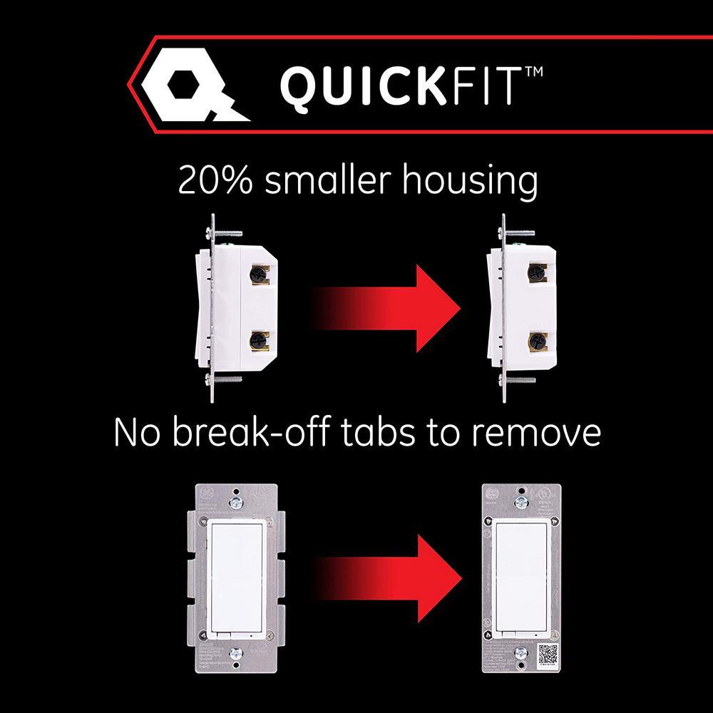 Z-Wave Plus Smart Light Switch, White and Light Almond - Super Arbor